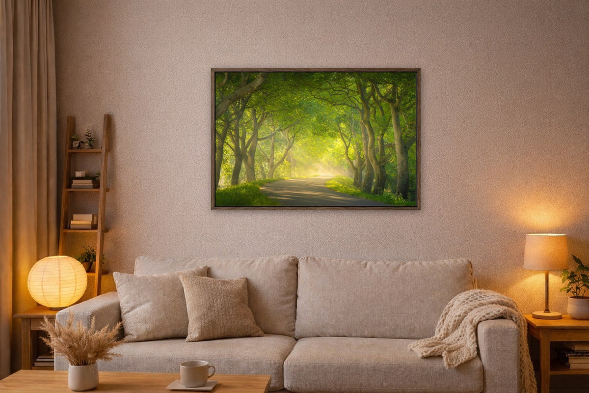 The Green Tunnel lijst kamer