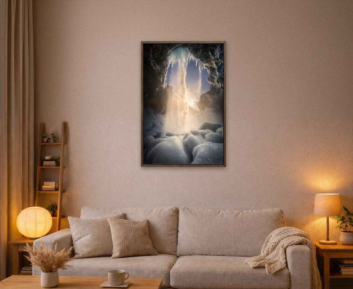 The Ice Cave lijst kamer