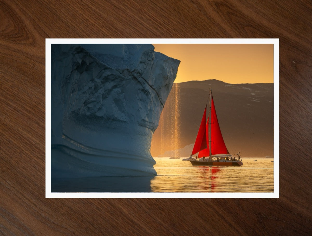 The Ice Wall print