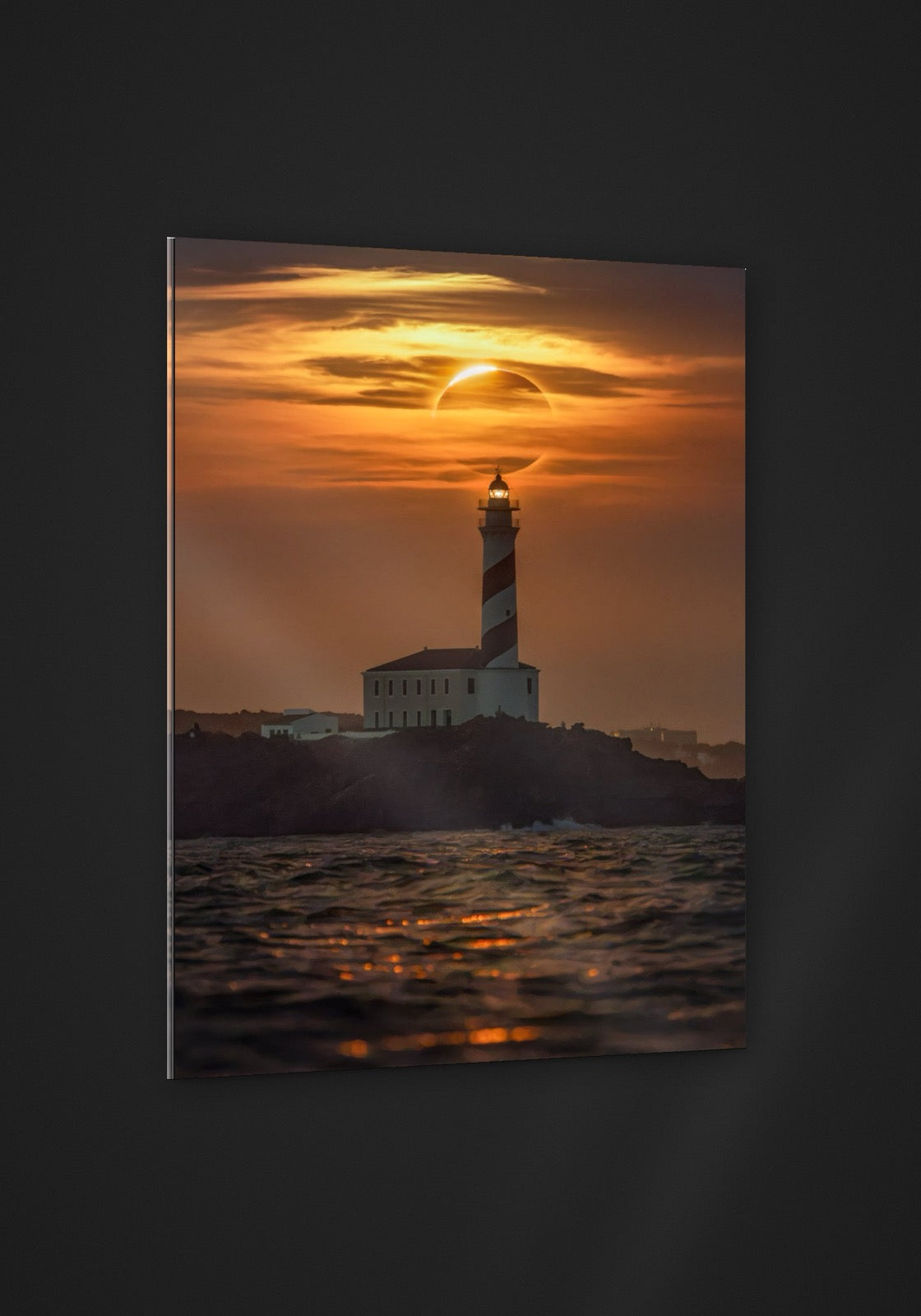 The Lighthouse Eclipse acryl