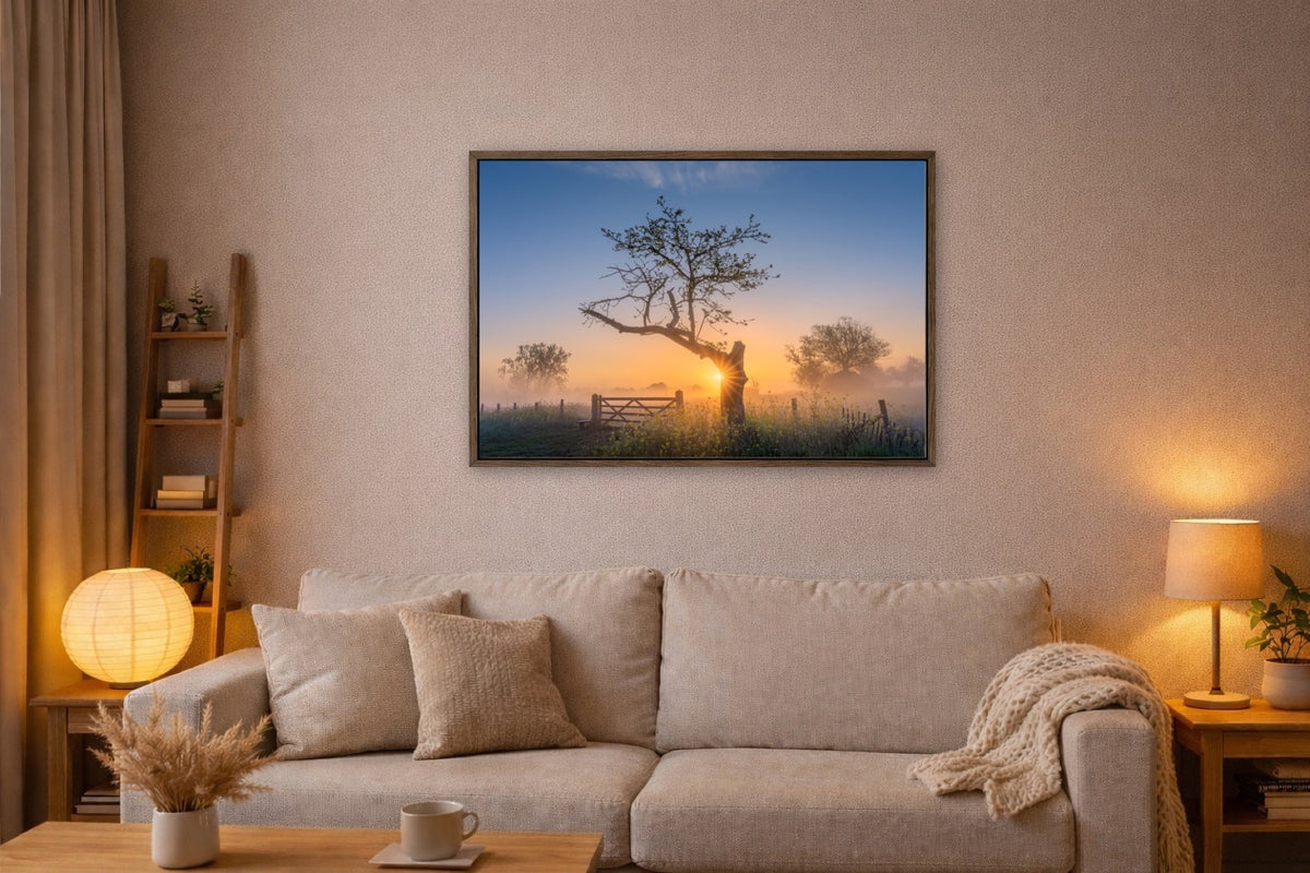 The Morning Gate lijst kamer