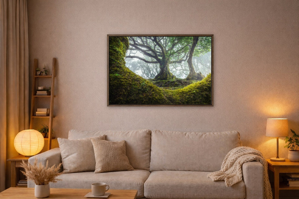 The Moss Cradle lijst kamer