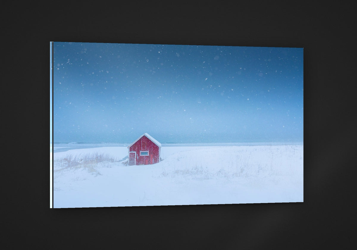 The Red Cabin acryl