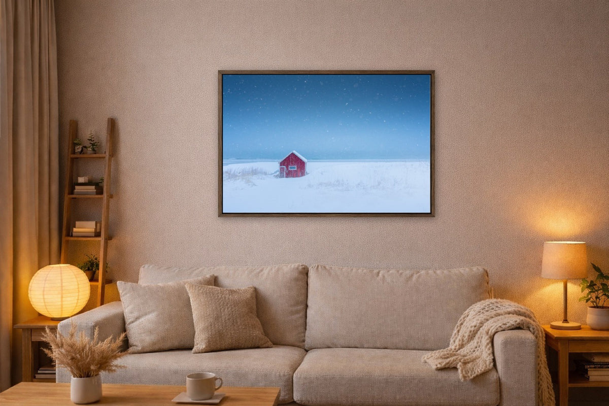 The Red Cabin lijst kamer