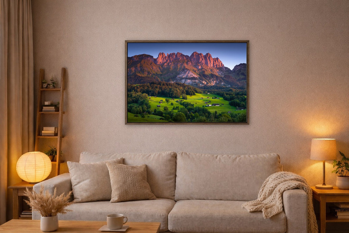 The Swiss Mountains lijst kamer