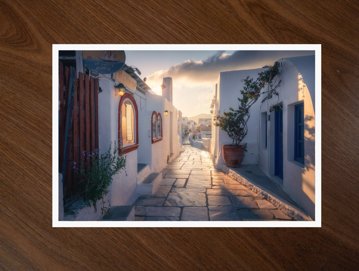 The White Alley print