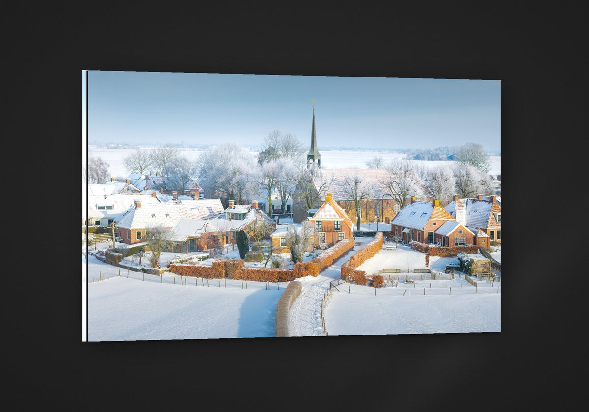The White Village acryl