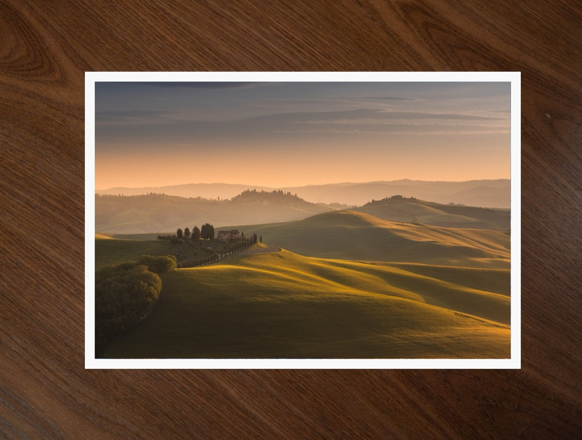 Tuscan Waves print