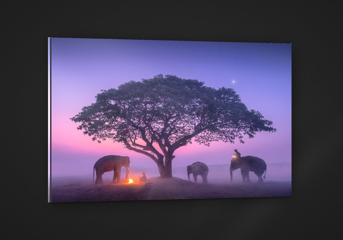 Twilight with Giants acryl