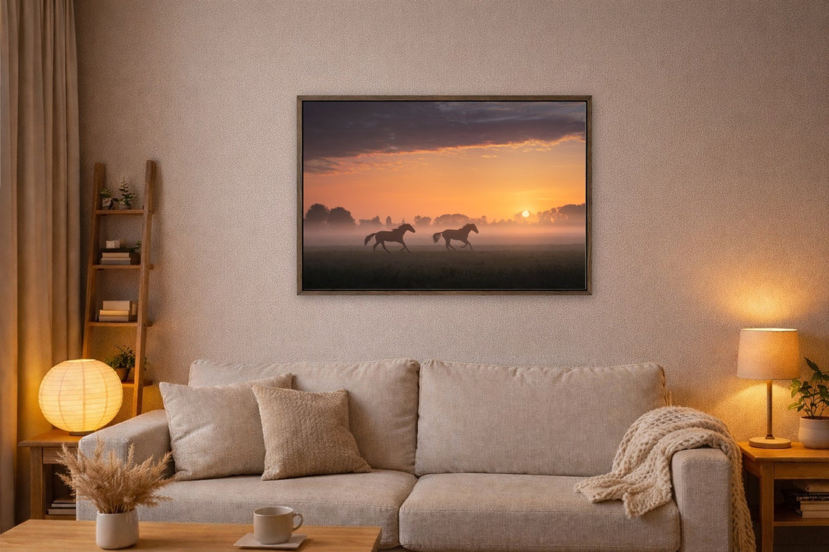 Two Horses lijst kamer