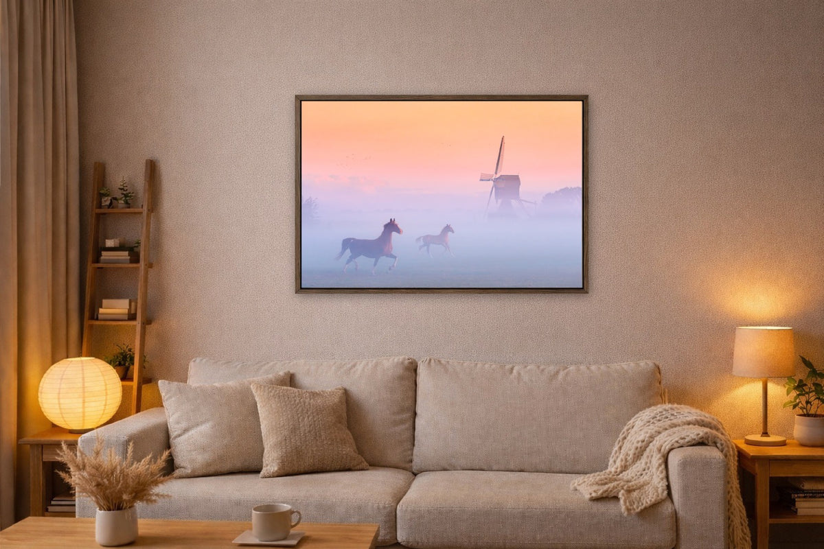 Windmill Horses lijst kamer