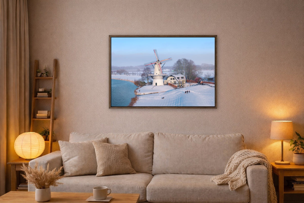 Winter at the Mill lijst kamer